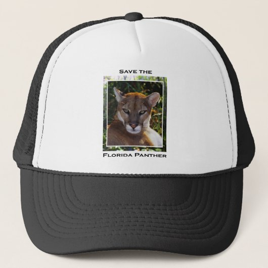 Florida Panther Truckerkappe (Vorderseite)