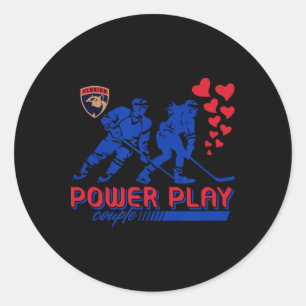 Florida Panthers Valentine Power Play Paar Nhl Runder Aufkleber
