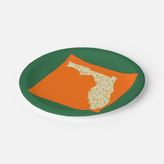 FLORIDA PAPPTELLER (Schrägansicht)