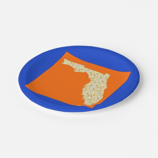 FLORIDA PAPPTELLER (Schrägansicht)