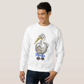 Florida-Pelikan-Sweatshirt Sweatshirt (Vorne ganz)