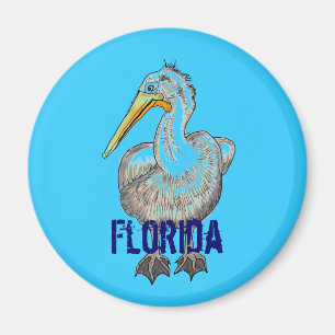 Florida-Pelikanmagnet Magnet