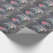FLORIDA-PFIRSICHE Packpapier (Ecke)