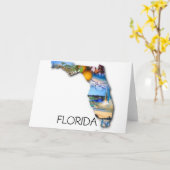 FLORIDA PICTURE DESIGN KARTE (Gelbe Blume)