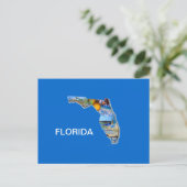 FLORIDA PICTURE DESIGN POSTKARTE (Stehend Vorderseite)