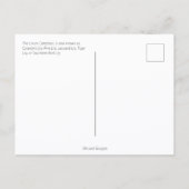 Florida Pine Lily Postcard Postkarte (Rückseite)