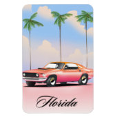 Florida Pink Sunset Magnet (Vertikal)