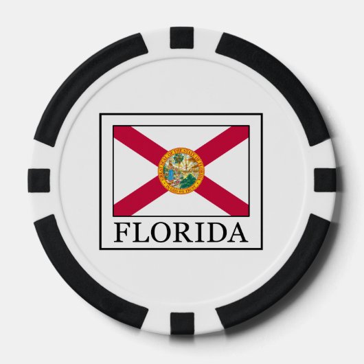 Florida Pokerchips (Vorderseite)