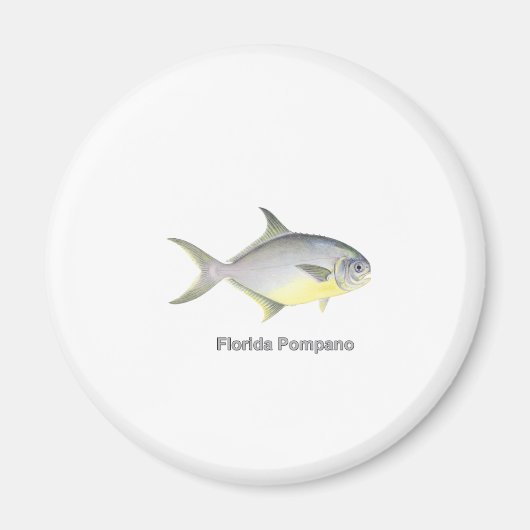Florida Pompano (Titel) Magnet (Vorne)