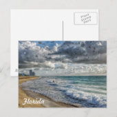 Florida Post Card Südküste Florida Postkarte (Vorne/Hinten)