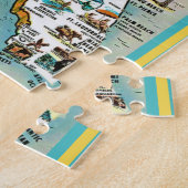 Florida Postcard Karte 8x10 Jigsaw Puzzle (Seite)
