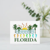 FLORIDA POSTCARD POSTKARTE (Stehend Vorderseite)