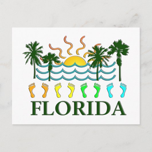 FLORIDA POSTCARD POSTKARTE (Vorderseite)