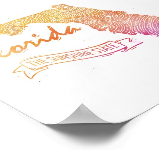 Florida Poster (Ecke)