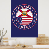 Florida-Poster, großes Poster, Poster (Küche)