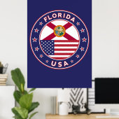 Florida-Poster, großes Poster, Poster (Heimbüro)