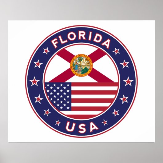 Florida-Poster Poster (Vorne)