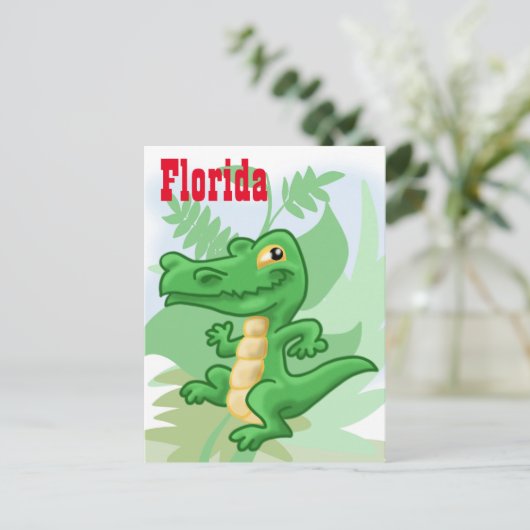Florida Postkarte (Stehend Vorderseite)