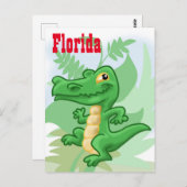 Florida Postkarte (Vorne/Hinten)