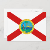 FLORIDA POSTKARTE (Vorne/Hinten)