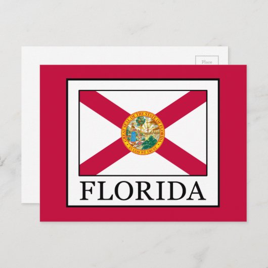 Florida Postkarte (Vorne/Hinten)