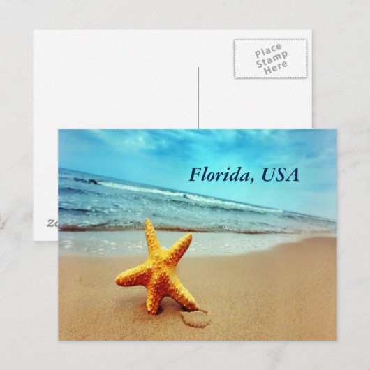 Florida Postkarte (Vorne/Hinten)