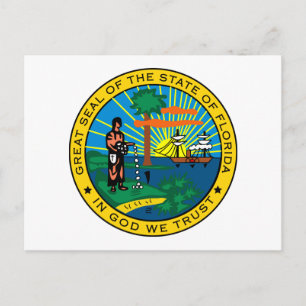 Florida Postkarte