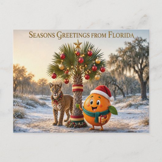 FLORIDA Postkarte (Vorderseite)