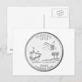 Florida Postkarte (Vorne/Hinten)
