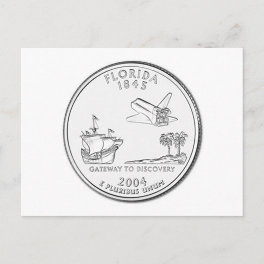Florida Postkarte (Vorderseite)