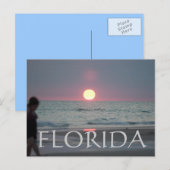 FLORIDA POSTKARTE (Vorne/Hinten)