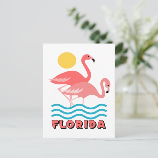 Florida Postkarte (Stehend Vorderseite)