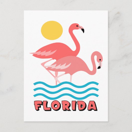 Florida Postkarte (Vorderseite)