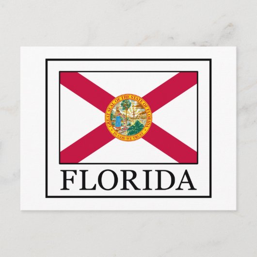 Florida Postkarte (Vorderseite)