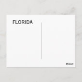 Florida  postkarte (Rückseite)