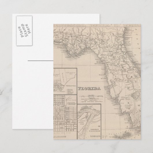 Florida Postkarte (Vorne/Hinten)