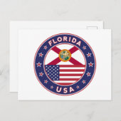 Florida Postkarte (Vorne/Hinten)