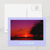 FLORIDA POSTKARTE (Vorne/Hinten)