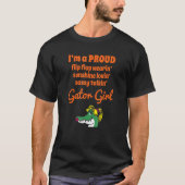 Florida Proud Girl Gator T-Shirt (Vorderseite)