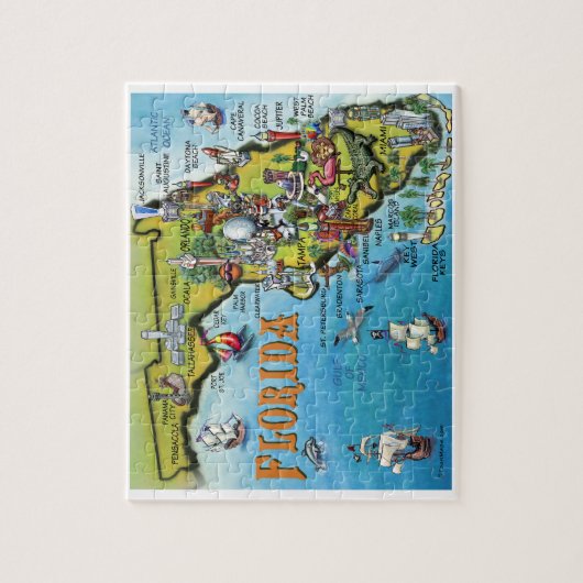 Florida-Puzzlespiel Puzzle (Vertikal)