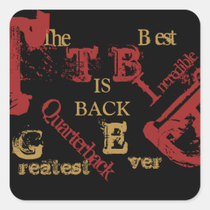 FLORIDA QUADRATISCHER AUFKLEBER