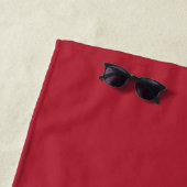 Florida, red, strandtuch (Beispiel)