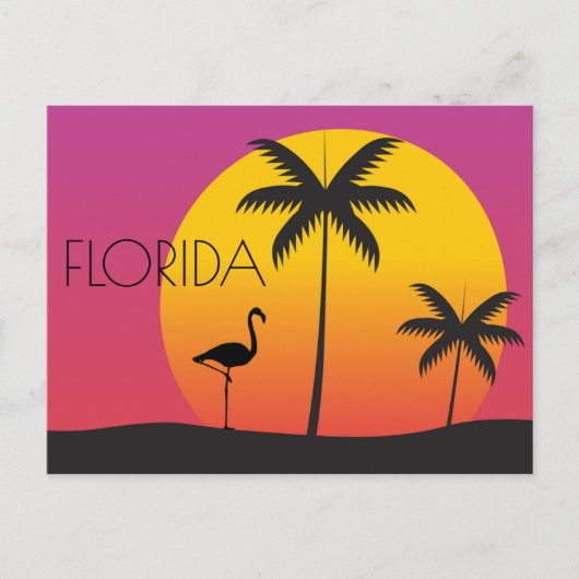 Florida Reise Postkarte (Vorderseite)
