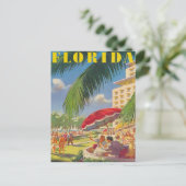 Florida Reise Postkarte (Stehend Vorderseite)