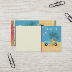 Florida:Reisegeschäftskarte Visitenkarte