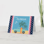 Florida: Reisegrüßkarte Karte (Vorderseite)