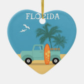 Florida: Reisemöglichkeiten Keramik Ornament (Vorne)