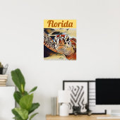 Florida Reisen Poster (Heimbüro)