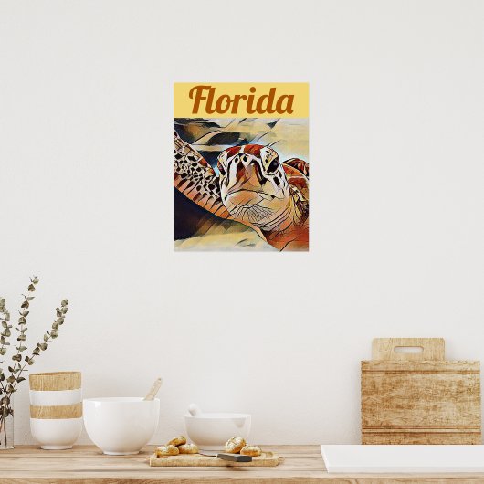 Florida Reisen Poster (Küche)