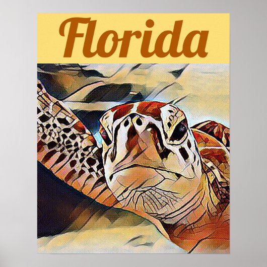 Florida Reisen Poster (Vorne)